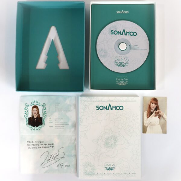Sonamoo - Deja Vu Signed Autographed CD Album Promo 2014 K-Pop