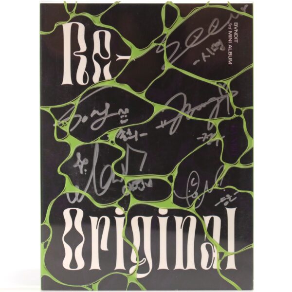 Bvndit - Re-Original Signed CD 3rd Mini Album Promo K-Pop 2022 Bandit