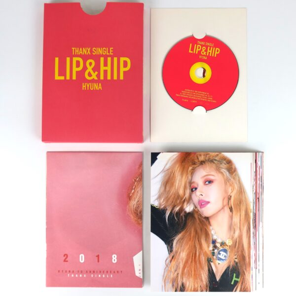 Hyuna - Lip & Hip Thanx Single Album CD Promo 2017 4Minute
