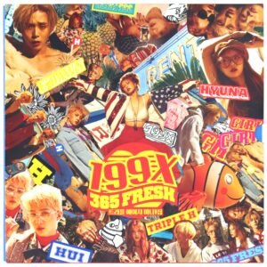 Triple H - 199X 365 Fresh 1st Mini Album CD Promo 2017 K-Pop