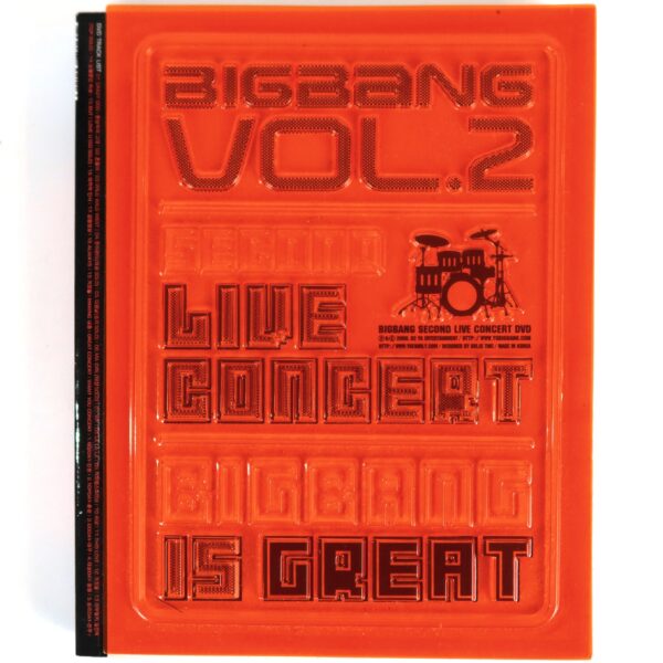 Bigbang - Second Live Concert Bigbang Is Great Vol. 2 DVD 2008