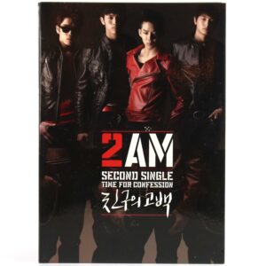 2AM - Time For Confession Second Single Album CD 2009 K-Pop