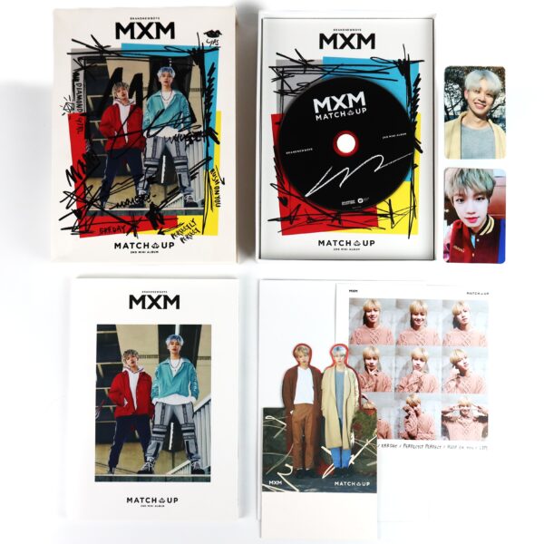 MXM - Match Up 2nd Mini Album Signed Autographed CD Promo Brandnewboys