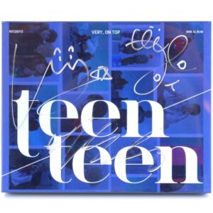 Teen Teen - Very, On Top 1st Mini Album Signed Autographed Promo CD K-Pop 2019