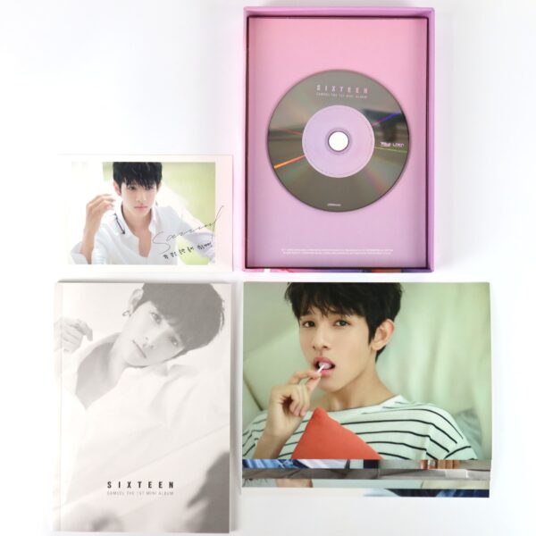 Samuel - Sixteen 1st Mini Album Signed Autographed Promo CD K-Pop 2017