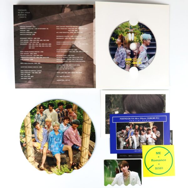 Pentagon - Sum(me:r) 9th Mini Album Signed Autographed Promo CD 2019 Summer
