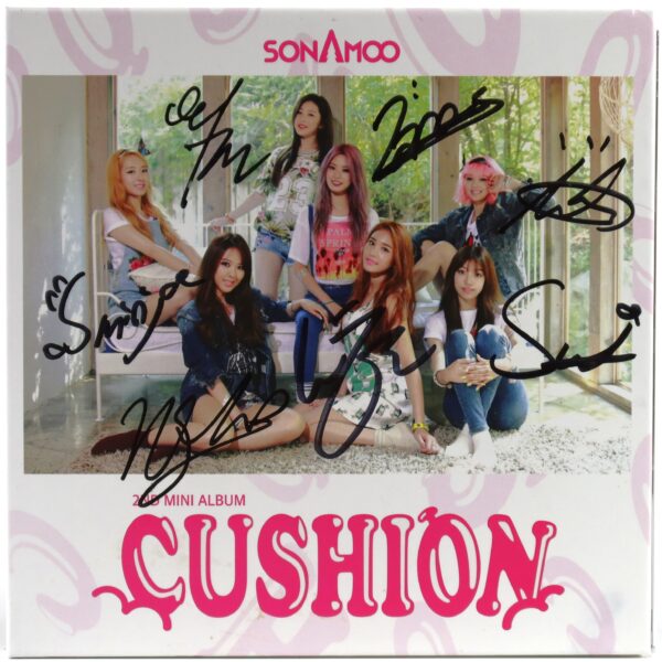 Sonamoo - Cushion 2nd Mini Album Signed Autographed CD Promo 2015 K-Pop