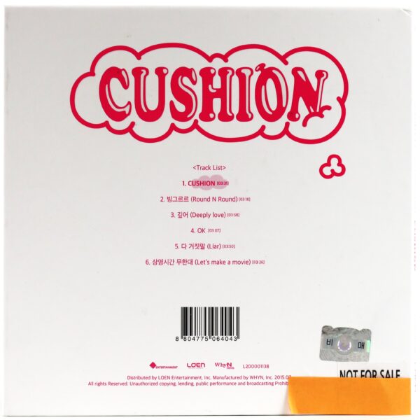 Sonamoo - Cushion 2nd Mini Album Signed Autographed CD Promo 2015 K-Pop