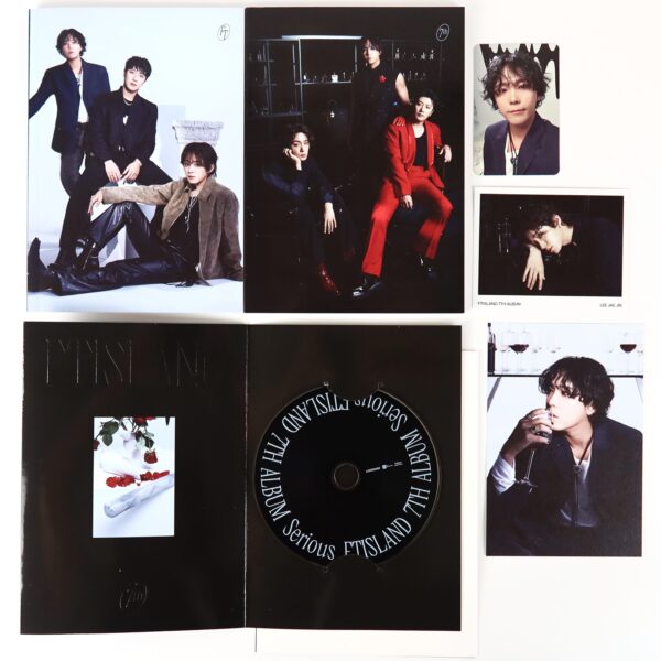 FTIsland - Serious 7th Album Signed Autographed Promo CD 2024 K-Pop