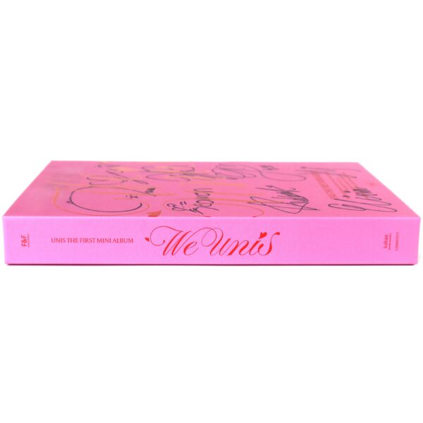 IMG_4619 Unis - We Unis 1st Mini Album Signed + Message CD Promo 2024 K-Pop