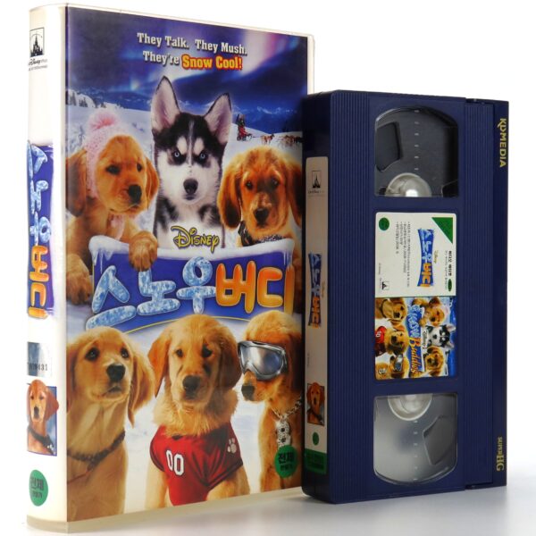 Snow Buddies (2008) Korean Late VHS Rental [NTSC] Korea Disney