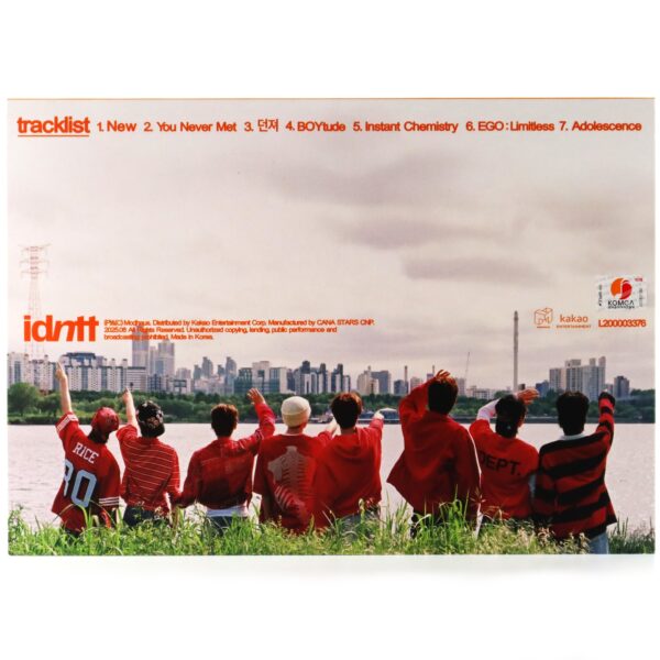 idntt - unevermet [We Ver.] 1st Mini Album Signed CD Promo 2025