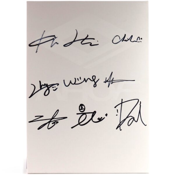 Ahof - Who We Are [Photobook Ver.] 1st Mini Album Signed CD Promo 2025