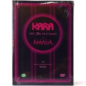Kara - Karasia 2012 The 1st Concert DVD New Factory Sealed K-Pop
