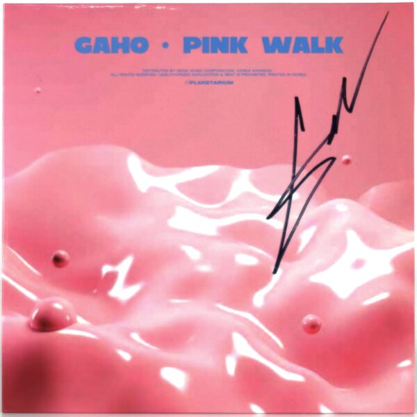 Gaho - Pink Walk Signed Autographed Single Album CD 2019 Planetarium
