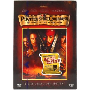 Pirates of the Caribbean: The Curse of the Black Pearl Korean DVD Sealed