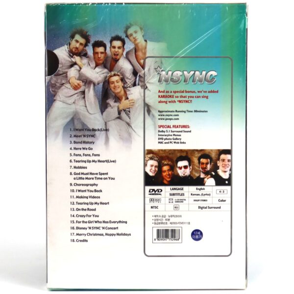 *NSYNC - *N The Mix - The Official Home DVD Korean Sealed Korea