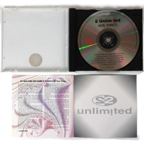 2 Unlimited - Real Things Korean CD Album Korea