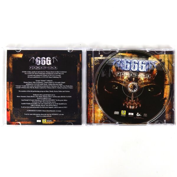 666 - Paradoxx Korean CD Album Korea B