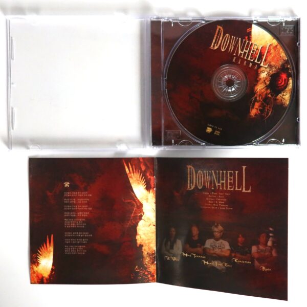 Downhell - Karma CD Album Heavy Metal Korea 2009