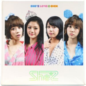 She'z - She'z Love > Sick Single Album CD Sealed K-Pop 2012 UU