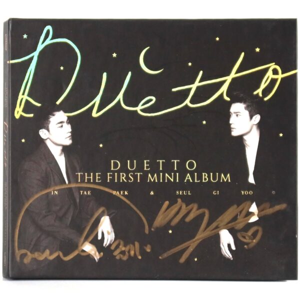 Duetto - The First Mini Album Signed CD Album Classical Pop 2017