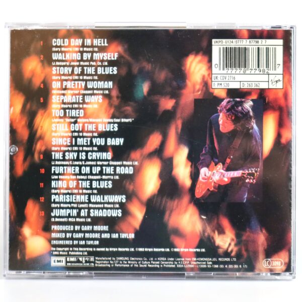 Gary Moore - Blues Alive Korean CD Album Korea
