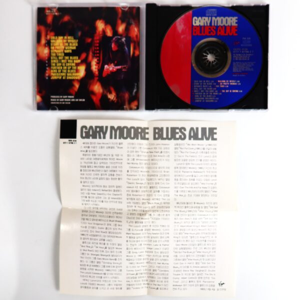 Gary Moore - Blues Alive Korean CD Album Korea