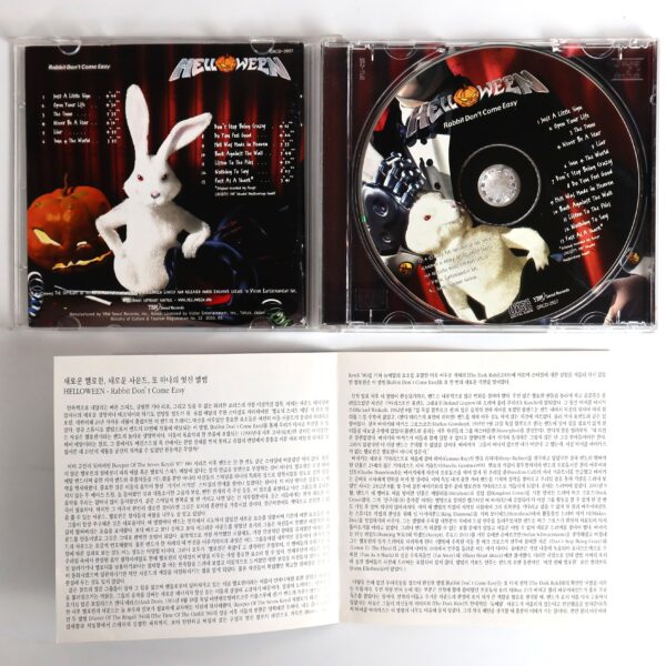 Helloween - Rabbit Don't Come Easy Korean CD Album Korea