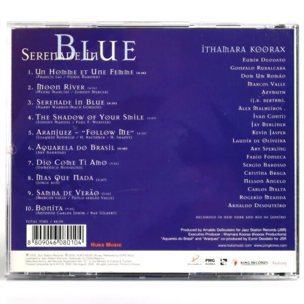 Ithamara Koorax - Serenade In Blue Korean CD Album Korea