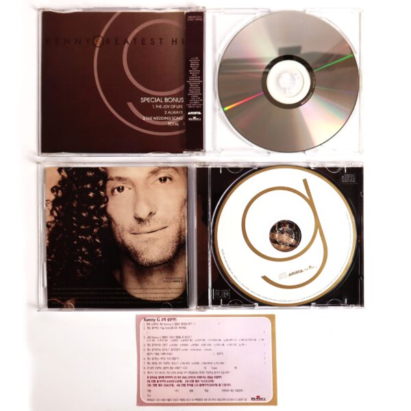 Kenny G - Greatest Hits Korean CD Album Korea