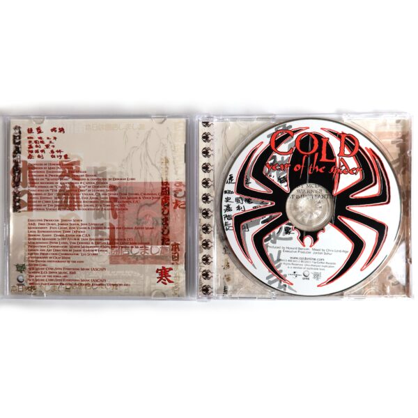 Cold - Year Of The Spider Korean CD Album Korea
