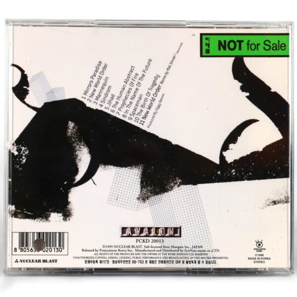 The Kovenant - Animatronic Korean Album Promo CD Korea
