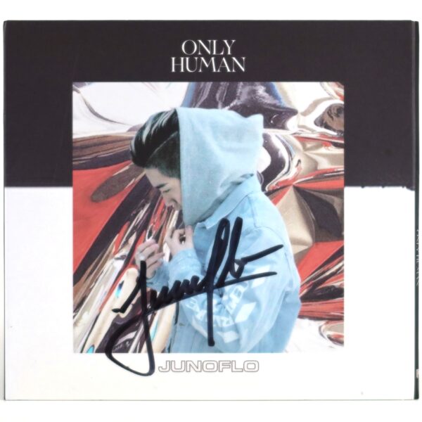 Junoflo - Only Human Signed EP Album CD 2018 Korean Hip Hop K-Rap