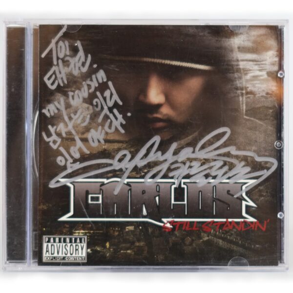 Carlos Galvan - Still Standin Signed Album CD 2009 Korean Hip Hop Uptown
