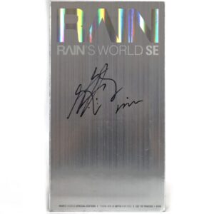 Rain - Rain's World Special Edition Double Signed 4th Album CD Promo 2006 Bi