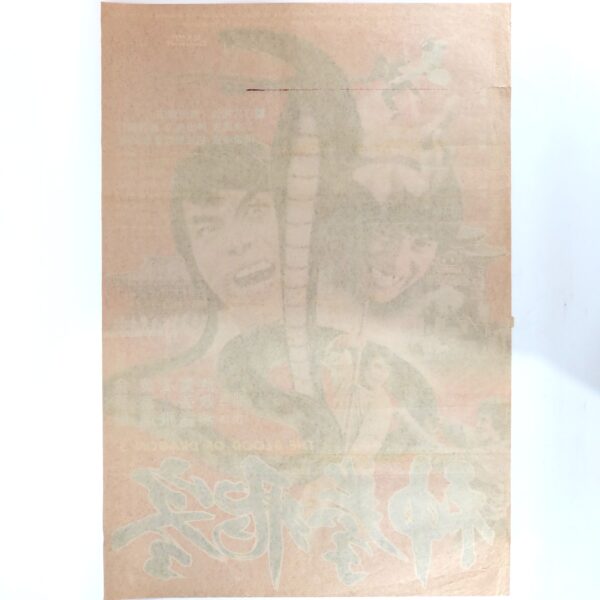 Fighter With Miraculous Martial Arts (1978) Korean Movie Poster Korea 신권비객 1
