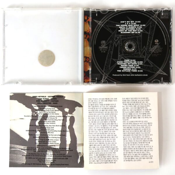 Metallica - Load Korean CD Album Korea Polygram