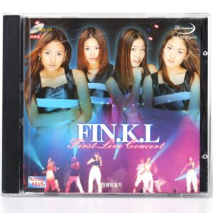 Fin.k.l - First Live Concert VCD Video CD Early K-Pop 1999