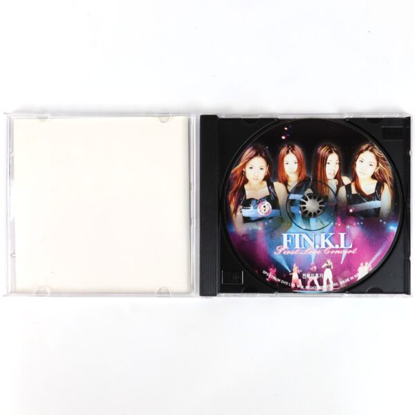 Fin.k.l - First Live Concert VCD Video CD Early K-Pop 1999