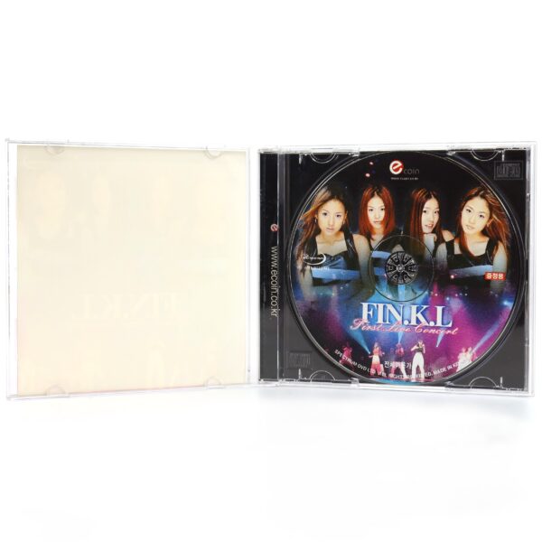 Fin.k.l - First Live Concert VCD Video CD Early K-Pop 1999 Ecoin