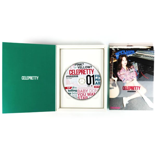 Park Boram - Celepretty 1st Mini Album Signed Promo CD Album K-Pop 2015