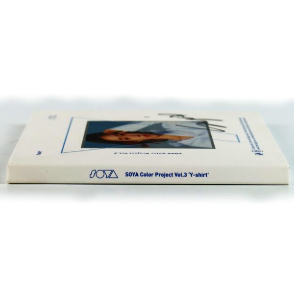 Soya - Color Project Vol. 3 Y-shirt Signed Autographed CD Promo Album K-Pop