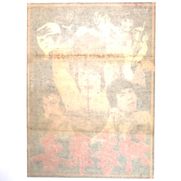 Fighter With Miraculous Martial Arts (1978) Korean Movie Poster Korea 신권비객 2