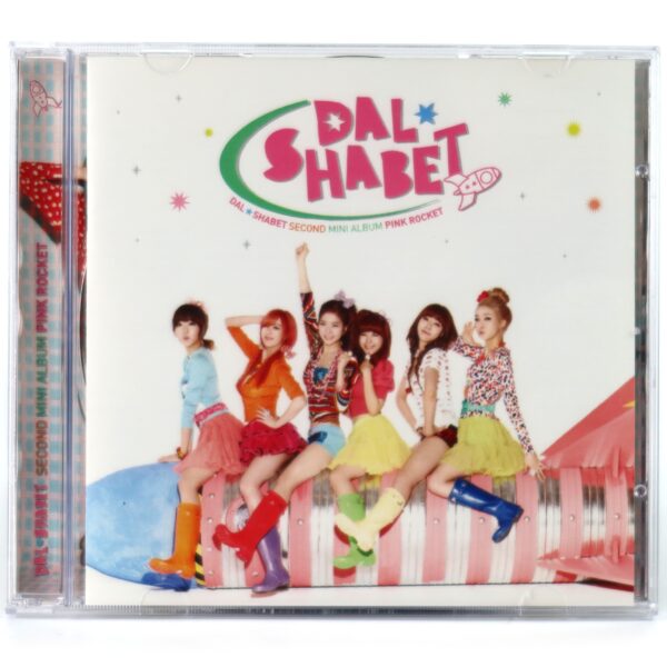 Dal Shabet - Pink Rocket Mini Album CD Jewel Case Promo K-Pop 2011