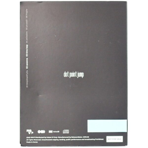 Onlyoneof - Dot Point Jump CD Album Promo K-Pop 2019