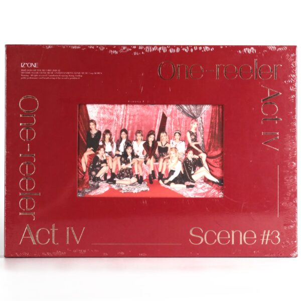 IZ*ONE - One-Reeler Act IV Scene #3 4th Mini Album Sealed CD Izone 2020