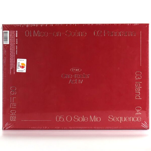 IZ*ONE - One-Reeler Act IV Scene #3 4th Mini Album Sealed CD Izone 2020
