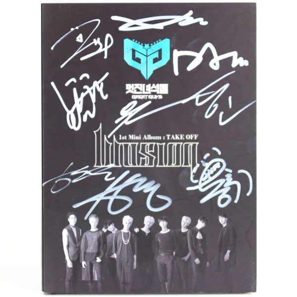 Great Guys - Take Off Signed Autographed CD Mini Album Promo K-Pop 2018