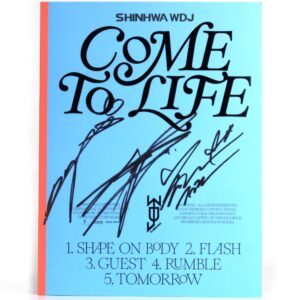 Shinhwa WDJ - Come To Life Signed Autographed CD Album 2022
